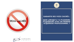 Garantie des vices cachés